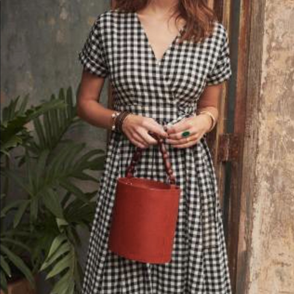 Sezane Marielle Wrap Dress 36